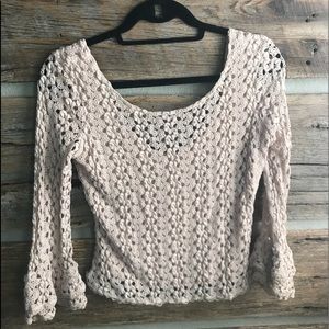 Free People lace top XS